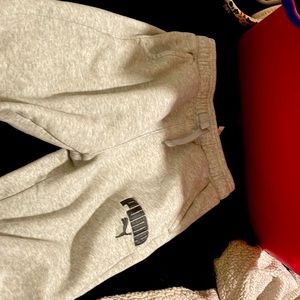 Grey sweat pants
